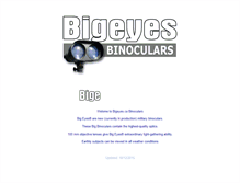 Tablet Screenshot of bigeyes.ca